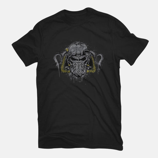 T-60 Power Armor-mens premium tee-DrMonekers