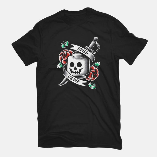 Build or Die-mens long sleeved tee-BWdesigns