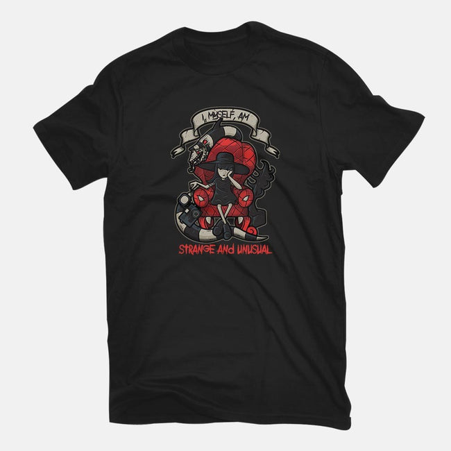 Lydia the Strange-mens basic tee-Letter_Q
