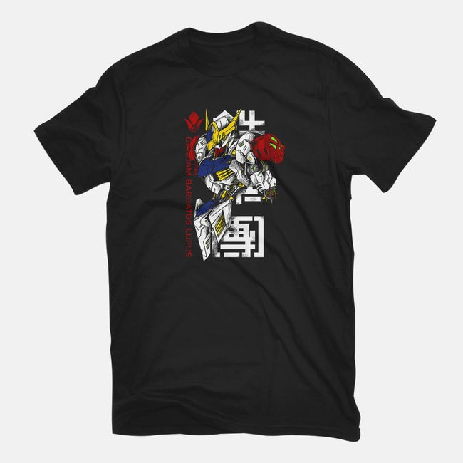 Barbatos Damaged-womens basic tee-spoilerinc