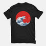 Hokusai Gojira-Variant-youth basic tee-Mdk7