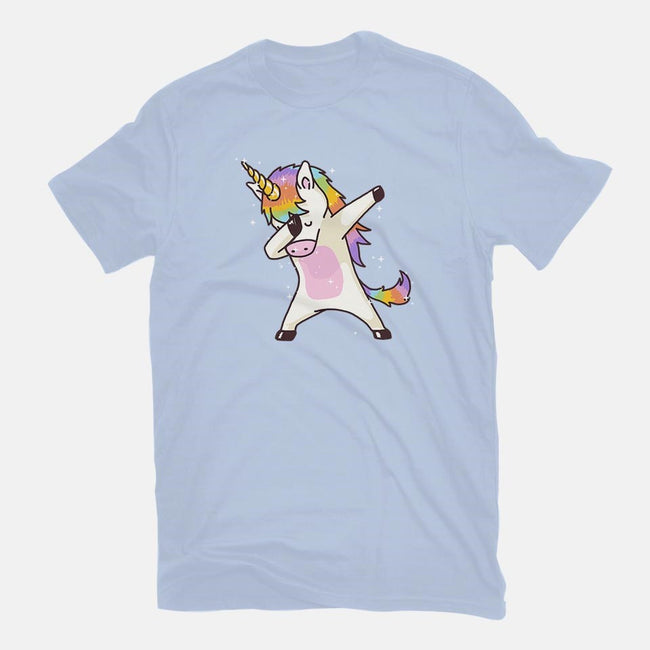 Dabbing Unicorn-mens premium tee-vomaria
