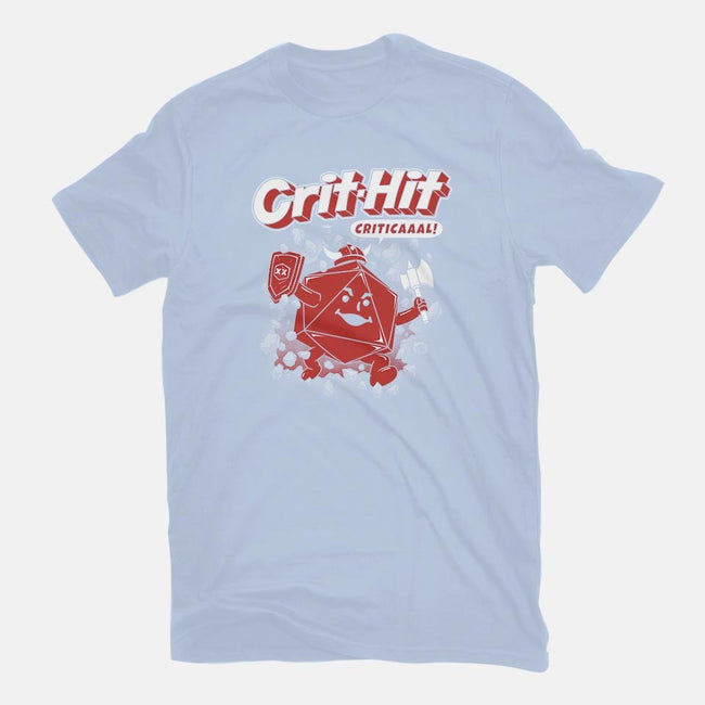Crit-Hit-mens basic tee-pigboom