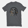 Hunter vs Hunted-womens fitted tee-SarahCave