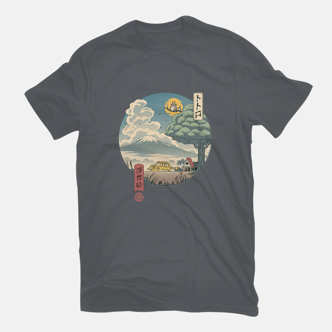 Neighbor's Ukiyo-E-mens basic tee-vp021