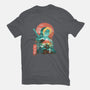Ukiyo-E Hyrule Hero-youth basic tee-dandingeroz
