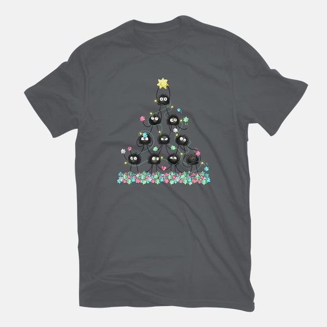 Merry Dusty Christmas!-youth basic tee-soulful