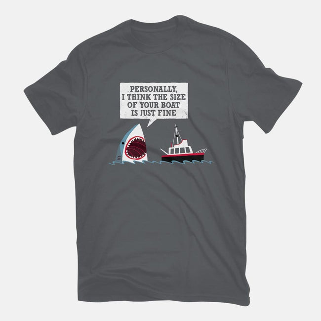 Polite Jaws-youth basic tee-DinoMike
