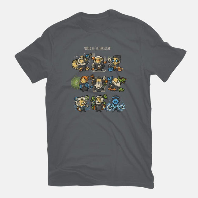 World of Sciencecraft-womens basic tee-Letter_Q