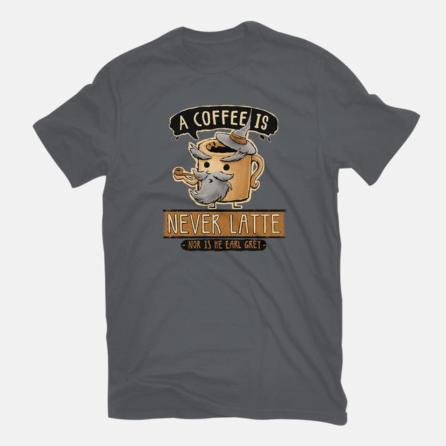 A Coffee is Never Latte-mens premium tee-Hootbrush