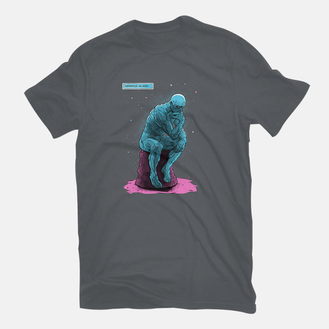 Blue Thinker-youth basic tee-teesgeex