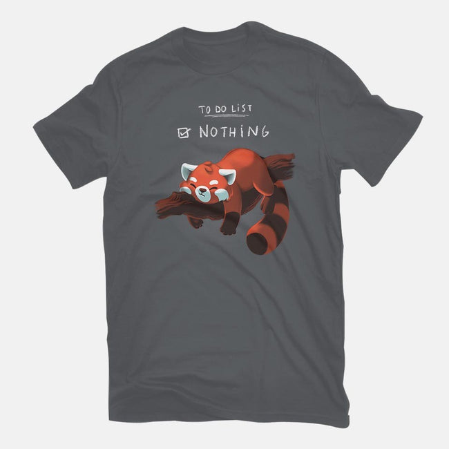 Red Panda Day-youth basic tee-BlancaVidal