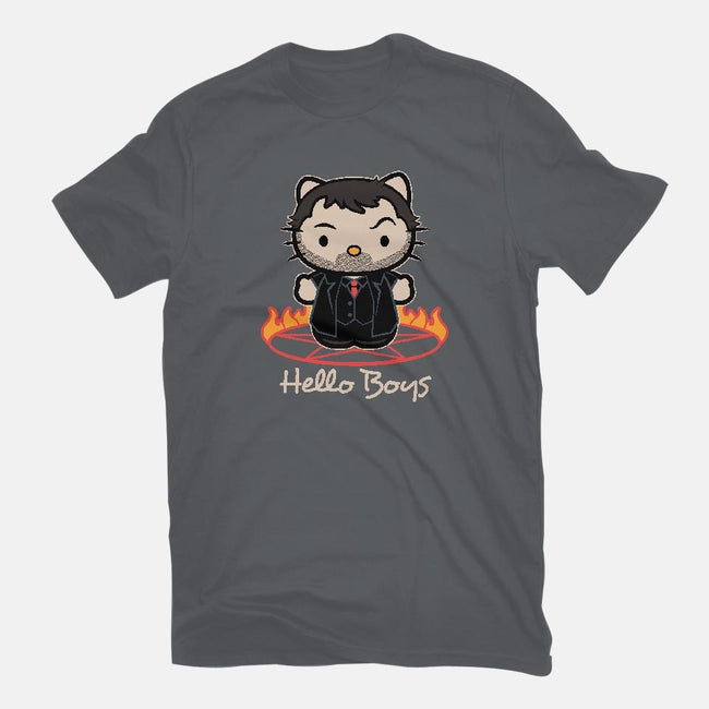 Hello Boys-womens basic tee-Matt Parsons