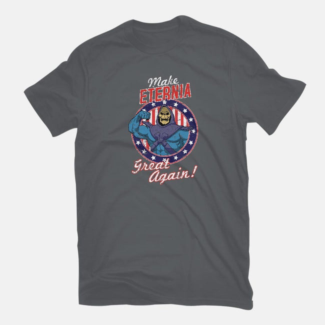 Make Eternia Great Again-womens basic tee-Skullpy