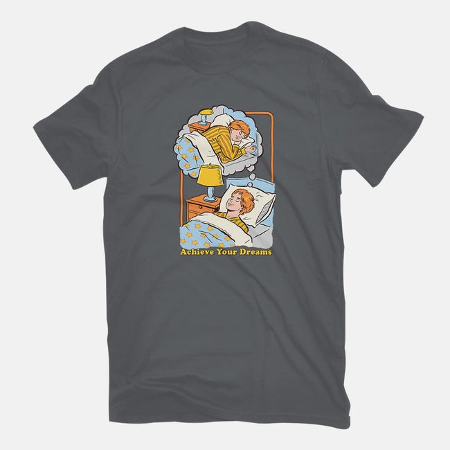 Achieve Your Dreams-youth basic tee-Steven Rhodes