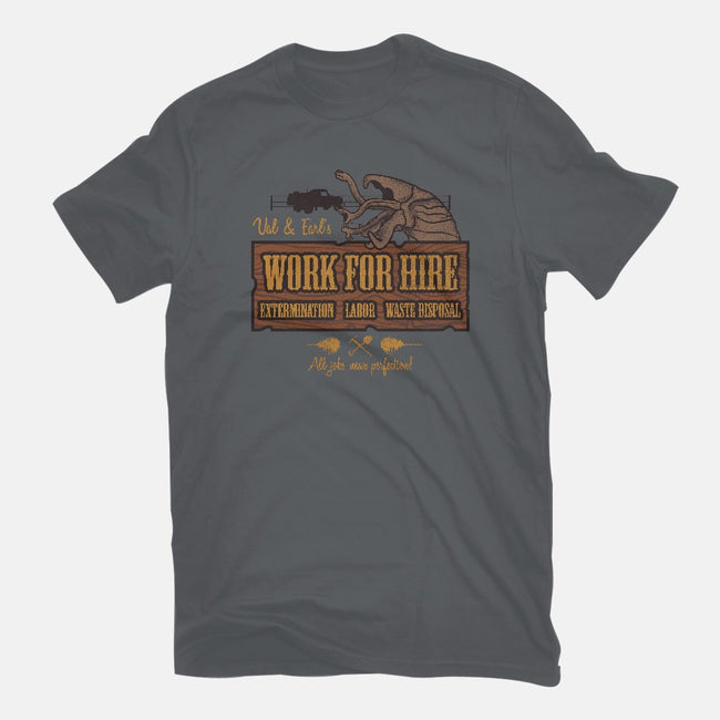 Val & Earl's Work for Hire-youth basic tee-beware1984