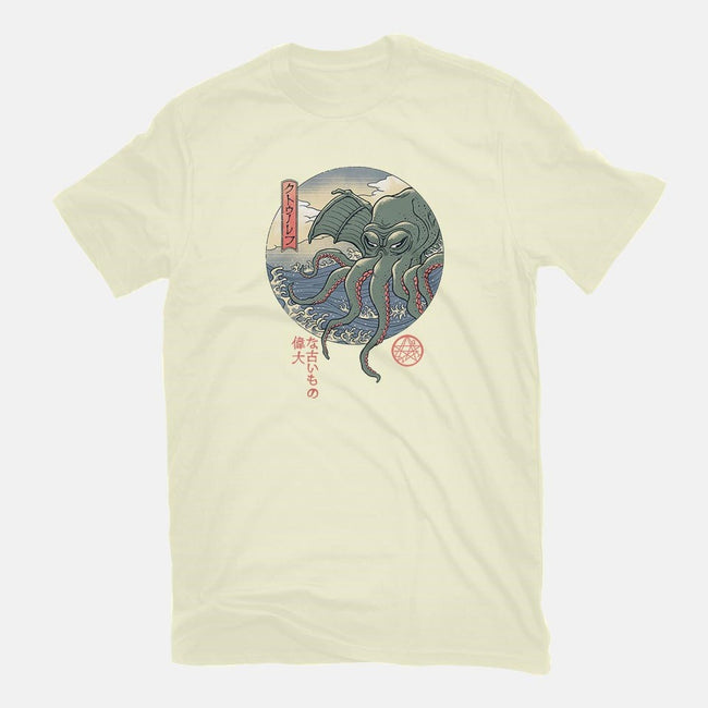 CTHULHU UKIYO-E-mens basic tee-vp021
