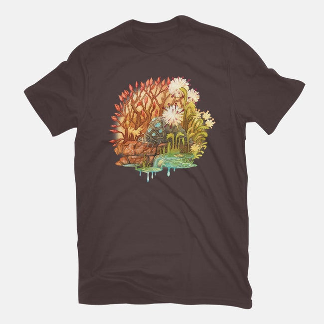 Ohmu and Fox-mens long sleeved tee-storyofthedoor