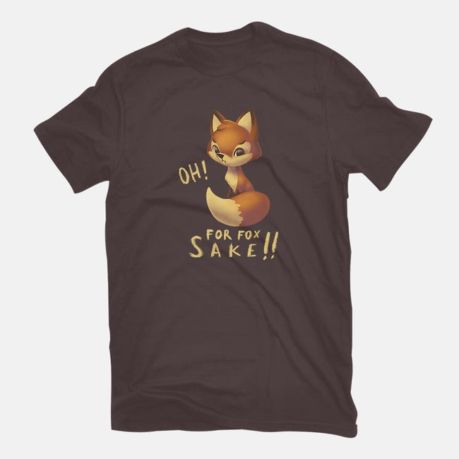For Fox Sake!-mens basic tee-BlancaVidal