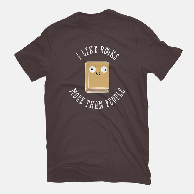 I Like Books-mens premium tee-rocketman_art