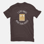 I Like Books-mens premium tee-rocketman_art