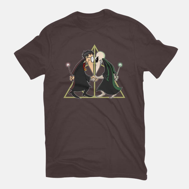 Wizard Vs Wizard-youth basic tee-SarahCave