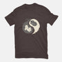 Yin and Yang-mens basic tee-amyneko