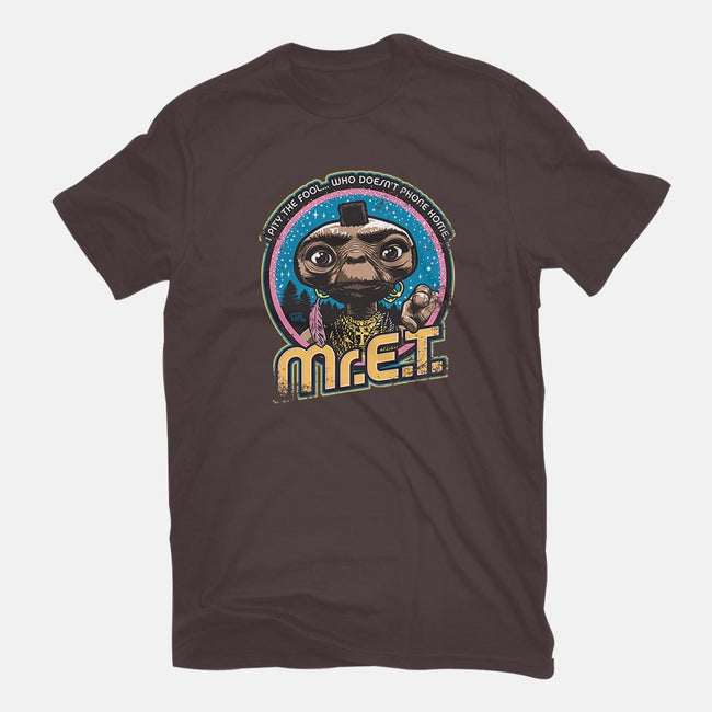 Mr. E.T.-womens basic tee-Captain Ribman