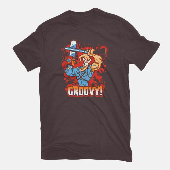 Earthworm Ash-womens fitted tee-harebrained