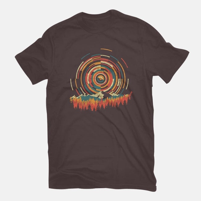 The Geometry of Sunrise-mens long sleeved tee-digsy