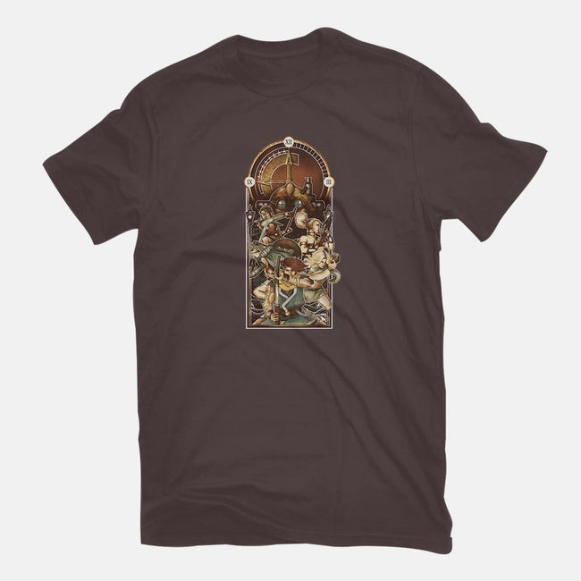 Save Our Past, Present, and Future-mens basic tee-Creative Outpouring