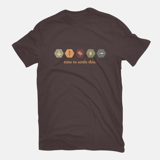 Time To Settle This-mens premium tee-zacrizy