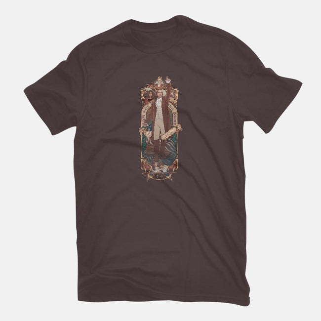 Not Throwing Away My Shot-youth basic tee-MeganLara