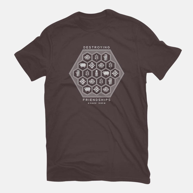 Friendship Destroyer-womens basic tee-Kat_Haynes