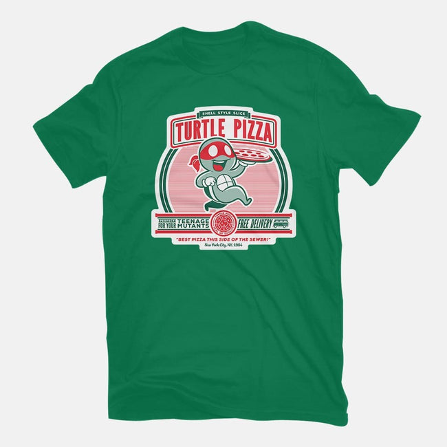 Turtle Pizza-mens basic tee-owlhaus