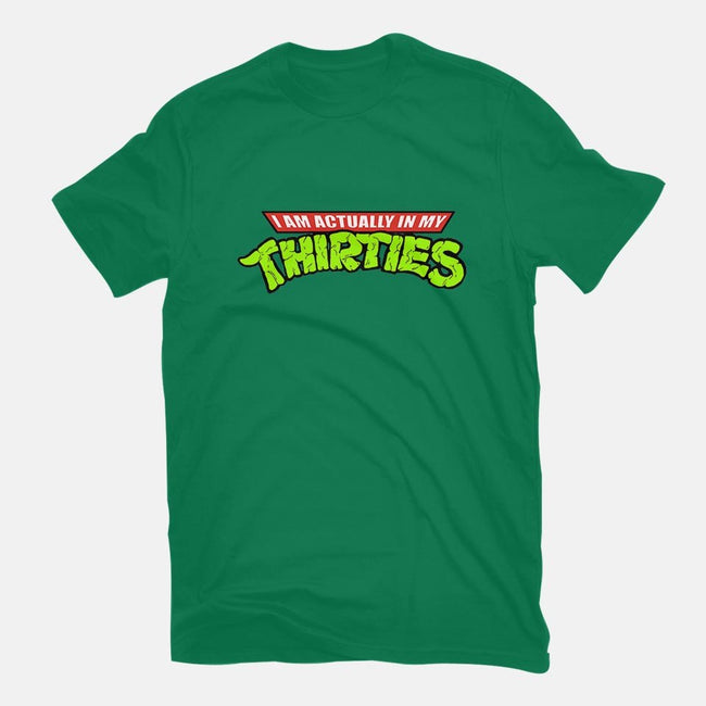 Actually In My Thirties-youth basic tee-hugohugo