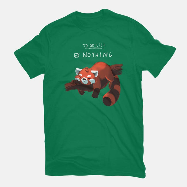 Red Panda Day-youth basic tee-BlancaVidal