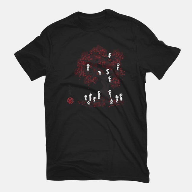 Forest Spirits Sumi-e-youth basic tee-DrMonekers