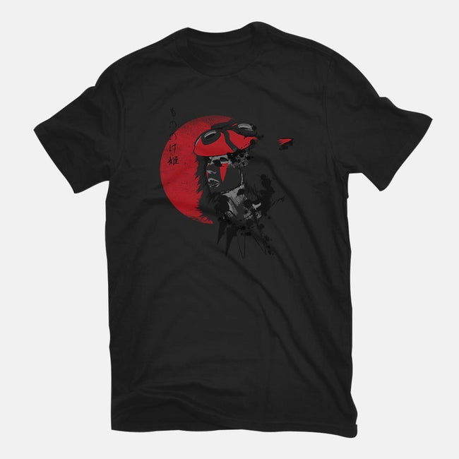 Red Sun Princess-womens basic tee-ddjvigo