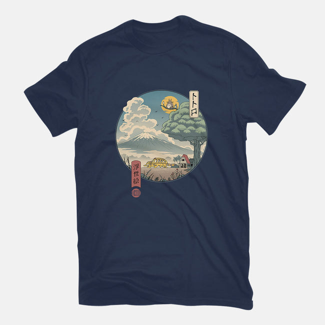Neighbor's Ukiyo-E-mens basic tee-vp021
