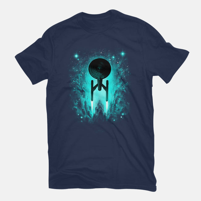 Voyages In Space-mens long sleeved tee-alemaglia