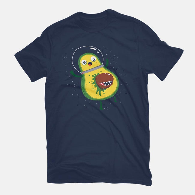 Alien Avocado-youth basic tee-DinoMike