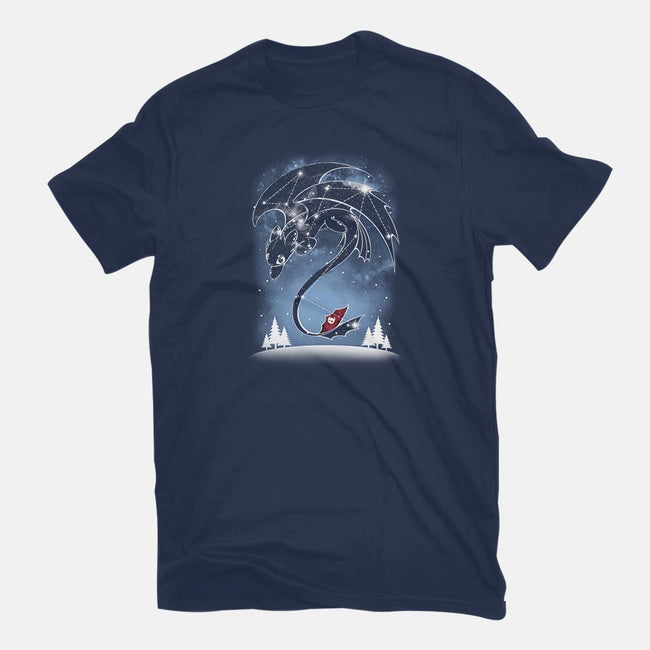 Starry Dragon Sky-youth basic tee-ChocolateRaisinFury