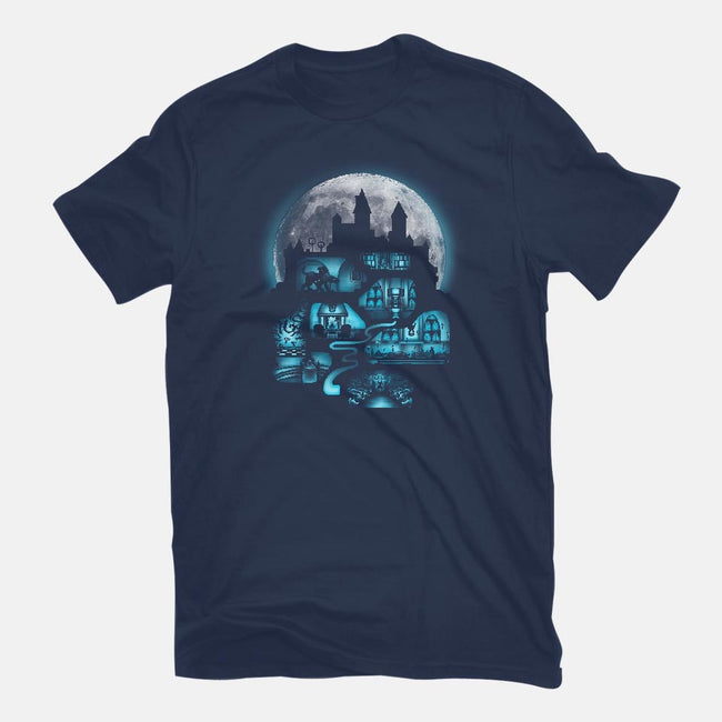 Magical Castle-mens basic tee-Licunatt