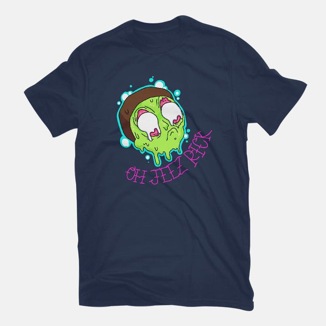 OH JEEZ-womens basic tee-ithrowtrainz