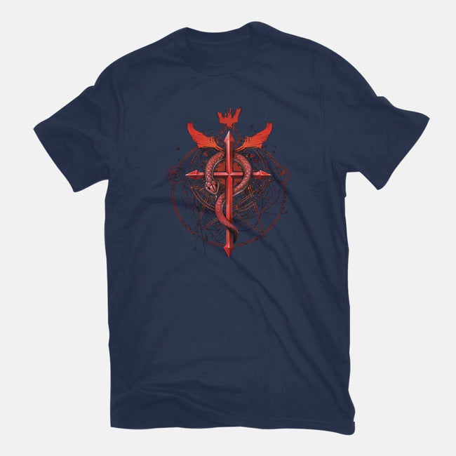Student of Alchemy-womens fitted tee-alemaglia