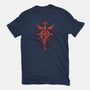 Student of Alchemy-womens fitted tee-alemaglia