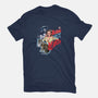 Aliens Gave My Cat a Beard-mens premium tee-Steven Rhodes