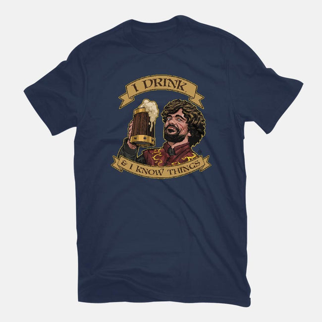 He Drinks-mens premium tee-dandstrbo