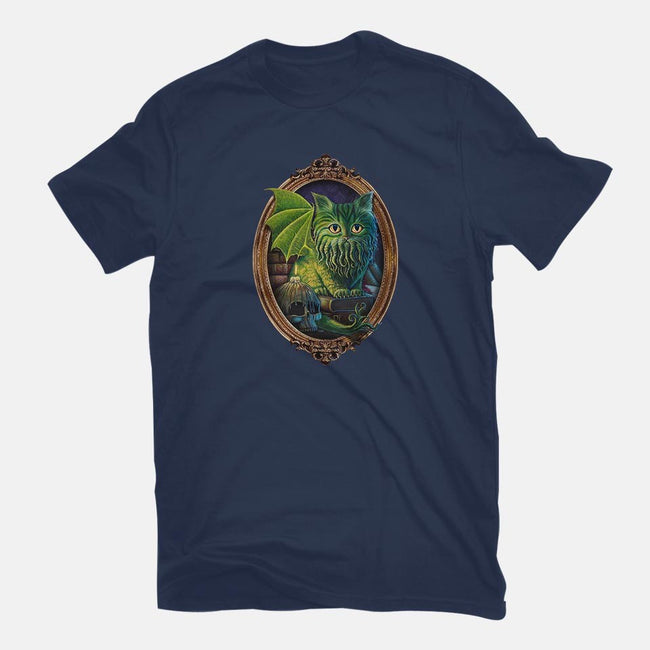 Cathulhu-mens basic tee-MoniWolf